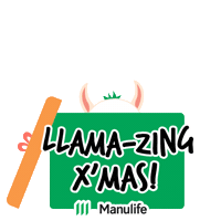 Christmas Greetings Sticker by Manulife Singapore