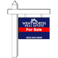Realestate Sign Sticker by WentworthRealEstate