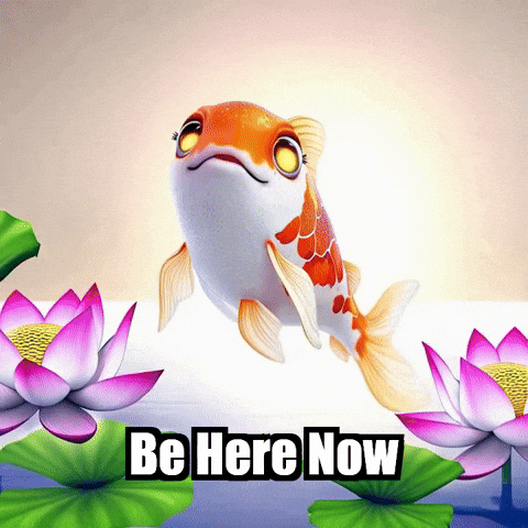 Be Here Now Meditation GIF by TheConfishius
