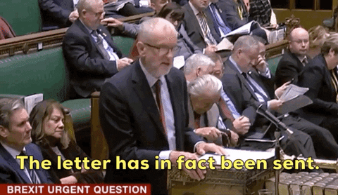 giphyupload giphynewsinternational brexit jeremy corbyn GIF