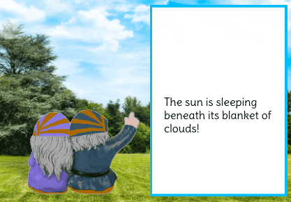 Gnome Clouds Moving GIF