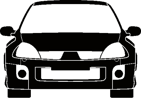 Car V6 Sticker by Shmee150