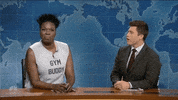 leslie jones snl GIF by Saturday Night Live