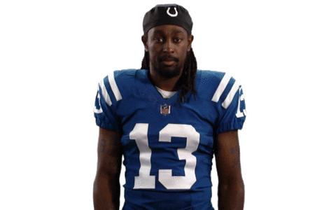 Confused Ty Sticker by Indianapolis Colts