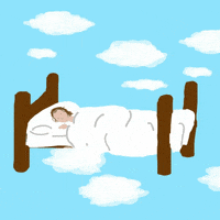 hand drawing sleep GIF