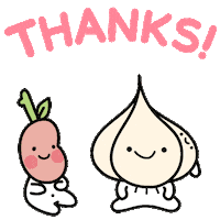 Animation Thank You Sticker by Holler Studios