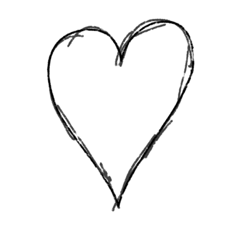 respons animation heart white face Sticker
