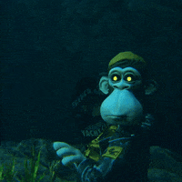 Scared Fish GIF by Atrium.art