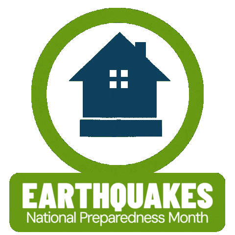 Earthquakes Wildfires Sticker by Listos California