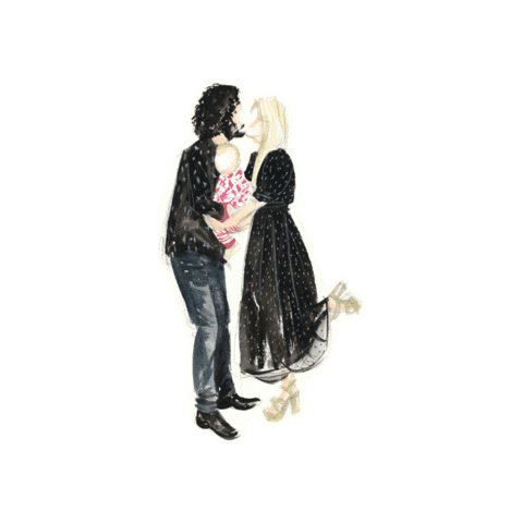 Liveeventartist love kiss hug family Sticker