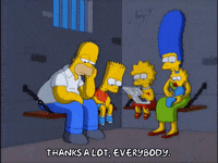 homer simpson jail GIF