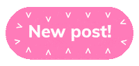 Pink Post Sticker by Afdeling Online