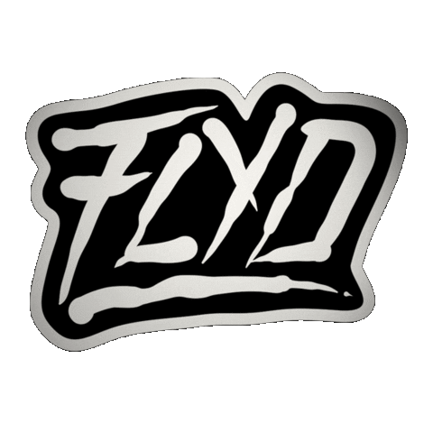 flydaniel emblem flyd flydaniel flyd brand Sticker