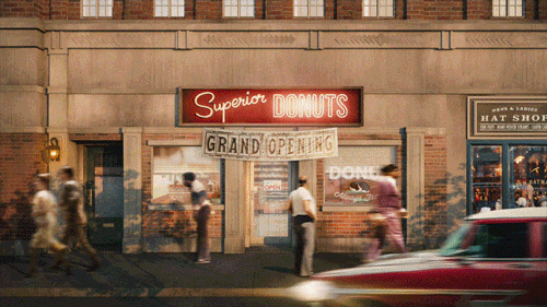 superior donuts intro GIF by CBS