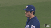 christian yelich brewers postseason GIF by MLB