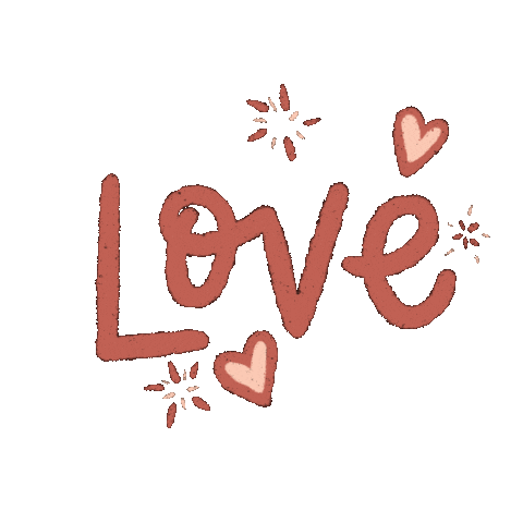 Valentines Day Love Sticker by Tee Ansell
