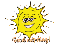 Happy Good Morning Sticker