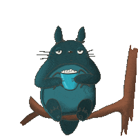 Happy Coffee Sticker