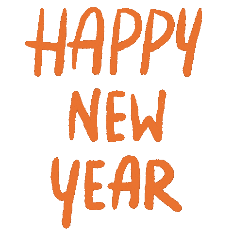 Happy New Year Neujahr Sticker