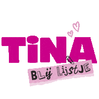Blij Lijstje Sticker by Tijdschrift Tina