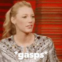 Late Night Wow GIF by Blake Lively Fan