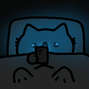 Sad Cat GIF by sillynub