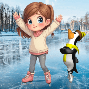 Ice Skating GIF