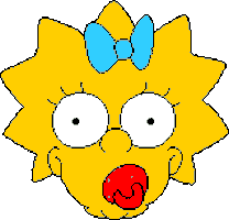 simpsons STICKER