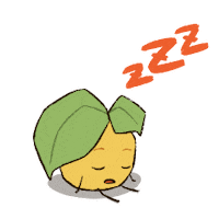 Tired Sleep Sticker by Kino's Kingdom