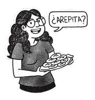 Venezuela Arepa Sticker