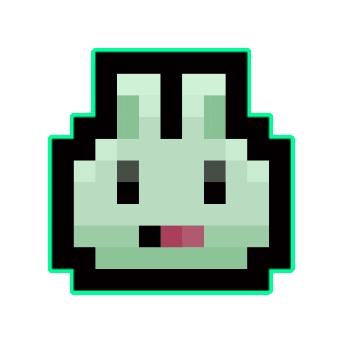 donaldzee__ giphygifmaker pixelart bunny rabbit Sticker