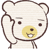 Happy Bear Sticker