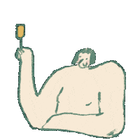 Happy Party Sticker by Penelope Deltour