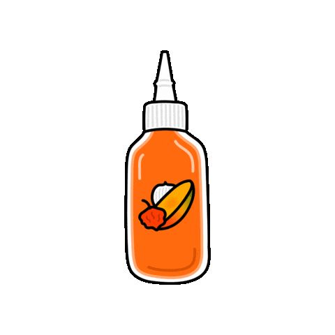 Hot Sauce Fire Sticker by caracaraNYC