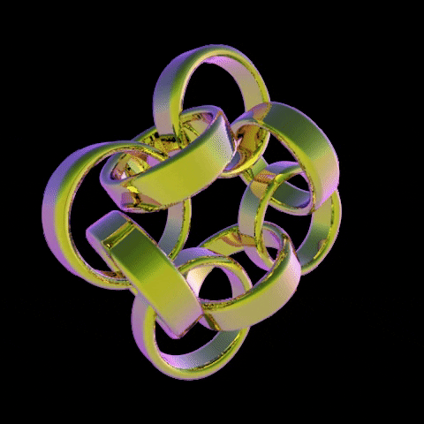 FreshRucola design glitch 3d trip GIF