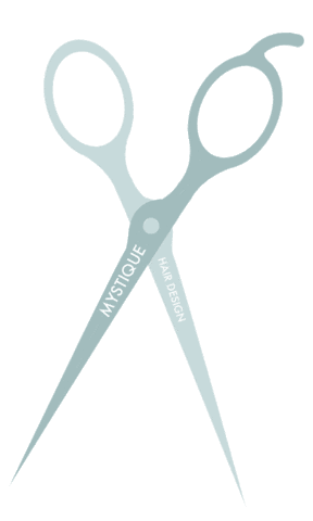 MystiqueHair hair hair salon mystique mystiquehairdesign Sticker