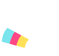 Happy Rainbow Sticker by Fawa
