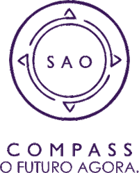 Compass Sticker by Alfa Comunicação e Conteúdo