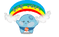 cordlifepersada happy new rainbow life Sticker