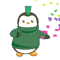 Dance Party Dancing Sticker by Pudgy Penguins
