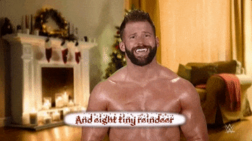 wrestling christmas wwe GIF by WWE