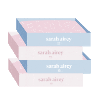 sarahairey shipping packaging boxes shopify Sticker