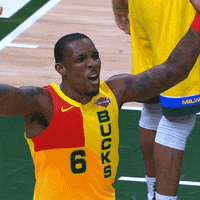 happy lets go GIF by Milwaukee Bucks