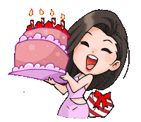 Birthday Cake Sticker by Sharich Health