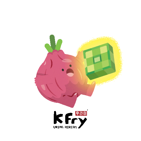 Chicken Love Sticker by K Fry My