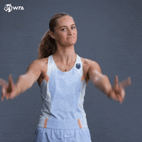 Peace Tennis GIF by WTA