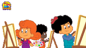 Kids Love Sticker by 3 Palavrinhas