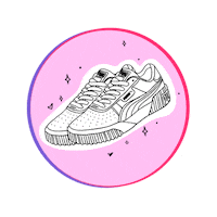 Shoes Sneakers Sticker