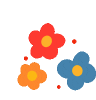 Art Flower Sticker by Demic