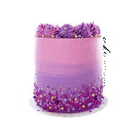 Cake Baking Sticker by Audrey Einerson